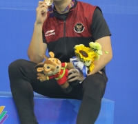 Medali Emas SEA Games Daniel buat Mama